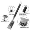 BBQ Stainless Steel Grill Barbecue Kit Cleaning Brush