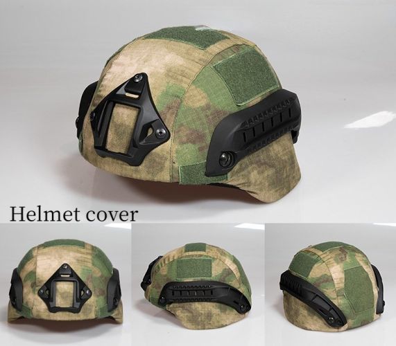 Military Tactical Helmet Cover Airsoft Paintball Wargame CS Camouflage Army Helmet Case Outdoor Hunting Equipment Cloth Cover