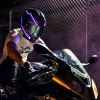 Motorcycle Helmet Lighted Strip Night Riding Helmet Light Strip LED Warning Lights